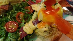 Inside at Frutas Prohibidas in Madrid