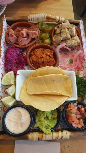 Fajitas mexicana 100% vegana y sin gluten at Frutas Prohibidas in Madrid