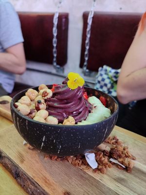 açai bowl at Frutas Prohibidas in Madrid