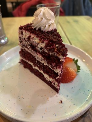 Red velvet   at Frutas Prohibidas in Madrid