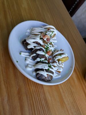 Baby potatoes at Frutas Prohibidas in Madrid