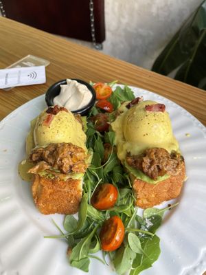 Benedict del infierno  at Frutas Prohibidas in Madrid