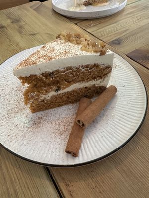 Carrot cake del profeta  at Frutas Prohibidas in Madrid
