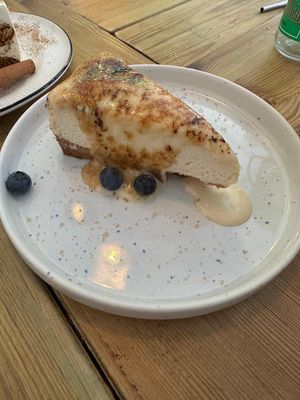 Cheesecake de Abel at Frutas Prohibidas in Madrid
