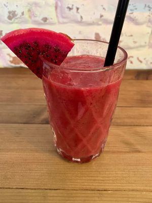 Zumo Belleza at Frutas Prohibidas in Madrid