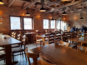 Dining area at Baragge in Sursee
