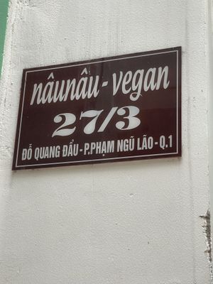 Address   at Nâunâu in Ho Chi Minh City