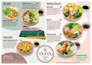 Food 2025 - English at Nâunâu in Ho Chi Minh City