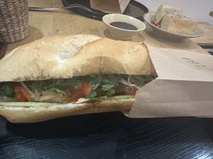 Bahn Mi Dau Quay   at Nâunâu in Ho Chi Minh City
