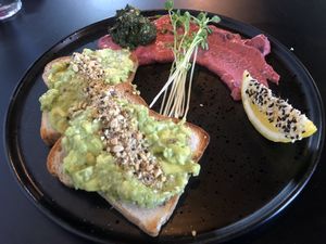 Avo smash at Absolute Cravings in Annandale