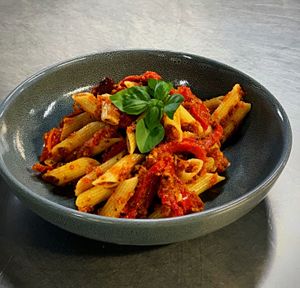 Gluten Free Vegan Pesto Pasta  at Absolute Cravings in Annandale