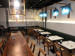 Restaurant interior at Ryu in Rio De Janeiro