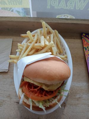 FGL burger at Vego's in Islington