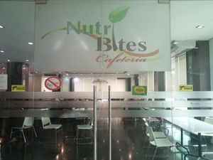 Entrance at Nutribites Cafeteria in Bacolod Negros Occidental