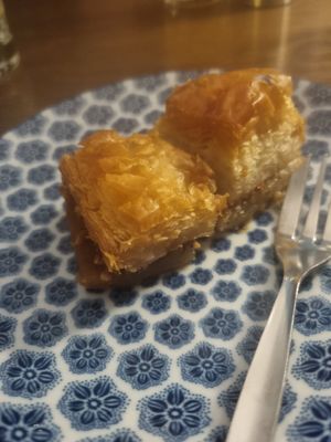 Baklava at Sibel's in Vienna