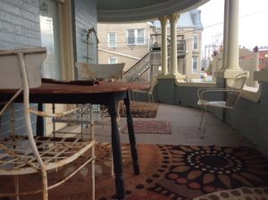 The front porch. at Good Natured Cafe in Martinsburg