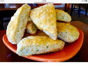 Cheddar Scones. at Good Natured Cafe in Martinsburg