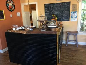 Order counter at Good Natured Cafe in Martinsburg
