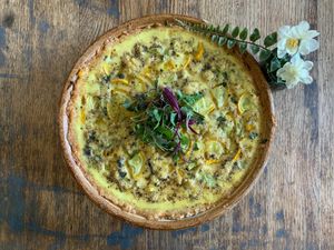 Daily Quiche at Good Natured Cafe in Martinsburg