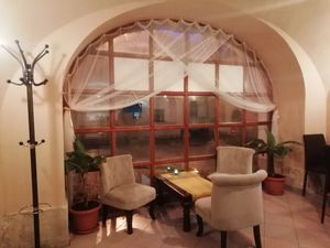 Window seats  at Cafe Mandala in Szekesfehervar