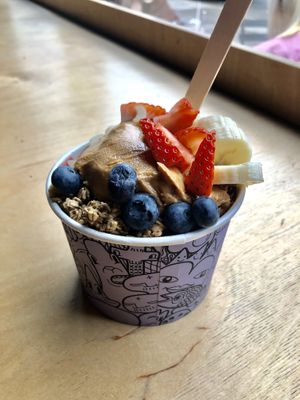 Açai bowl  at The Juice Jar in Belfast