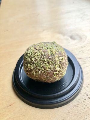 Pistachio ball  at The Juice Jar in Belfast