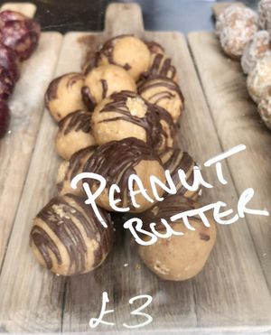 Peanut butter ball  at The Juice Jar in Belfast