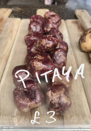 Pitaya ball  at The Juice Jar in Belfast