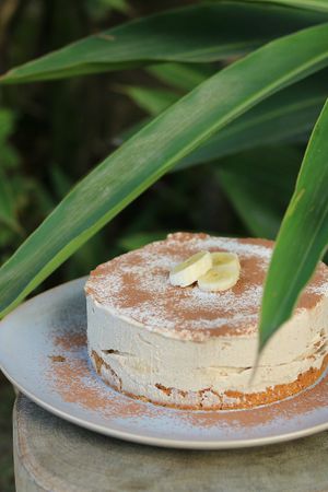Vegan Bannoffe at Tao Chá in Trancoso