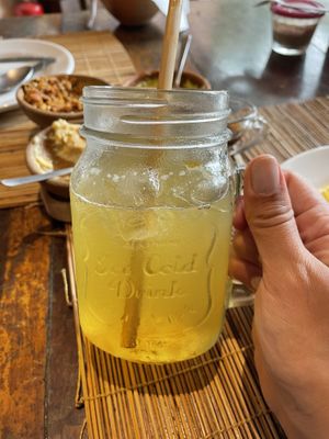 Iced tea at Tao Chá in Trancoso
