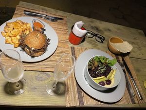 Hamburger  at Tao Chá in Trancoso