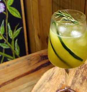 Drinks! Matcha Happy Mood! at Tao Chá in Trancoso