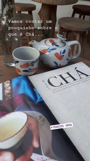 Quer saber? Vem provar! at Tao Chá in Trancoso