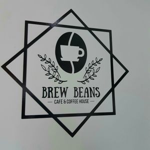 Logo at Brew Beans Coffee in Truro