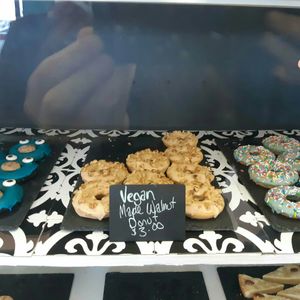 Donuts at Brew Beans Coffee in Truro