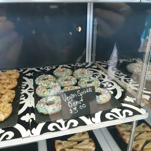 Donuts at Brew Beans Coffee in Truro
