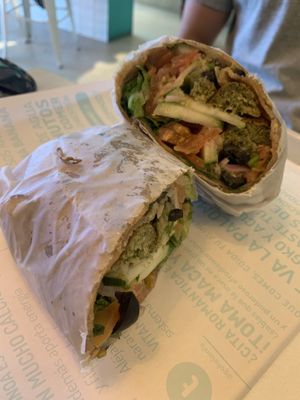 Falafel wrap  at Gokela - Centro - Maybe closed in Cartagena