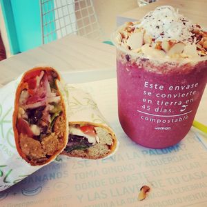 Falafel Wrap & Acai Bowl at Gokela - Centro - Maybe closed in Cartagena