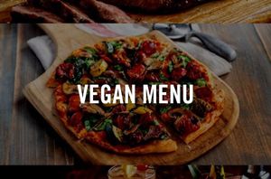 Vegan menu at UNO Pizzeria in Birch Run