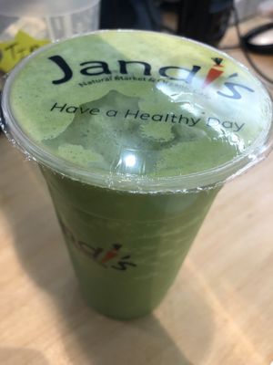 Green machine  at Jandi's Natural Market and Organic Cafe in Oceanside