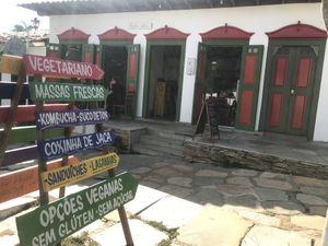   at Passiflora Cantina Vegetariana in Pirenopolis