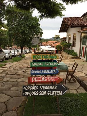 Faixada at Passiflora Cantina Vegetariana in Pirenopolis