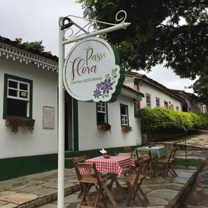 Faixada at Passiflora Cantina Vegetariana in Pirenopolis