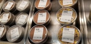 Vegan deli items at Wild Rivers Market in Crescent City