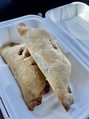 Savory purple sweet potato shepherds pie - really filling and delicious  at Wild Thyme Organics in Kealakekua