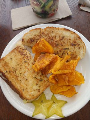 Reuben Sandwich at Wild Thyme Organics in Kealakekua
