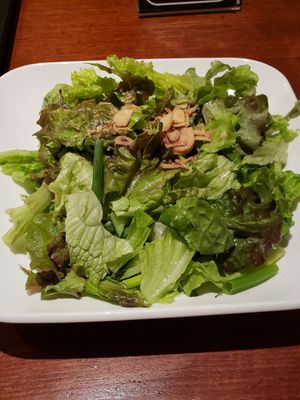 Salad without the Cilantro at Green Asia in Tokyo