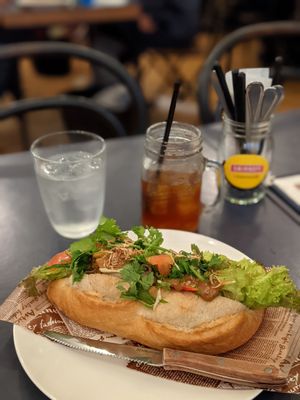 Banh Mi at Green Asia in Tokyo