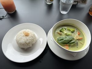 Green Curry Vegan  at Green Asia in Tokyo