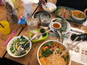 Lunch at Green Asia in Tokyo